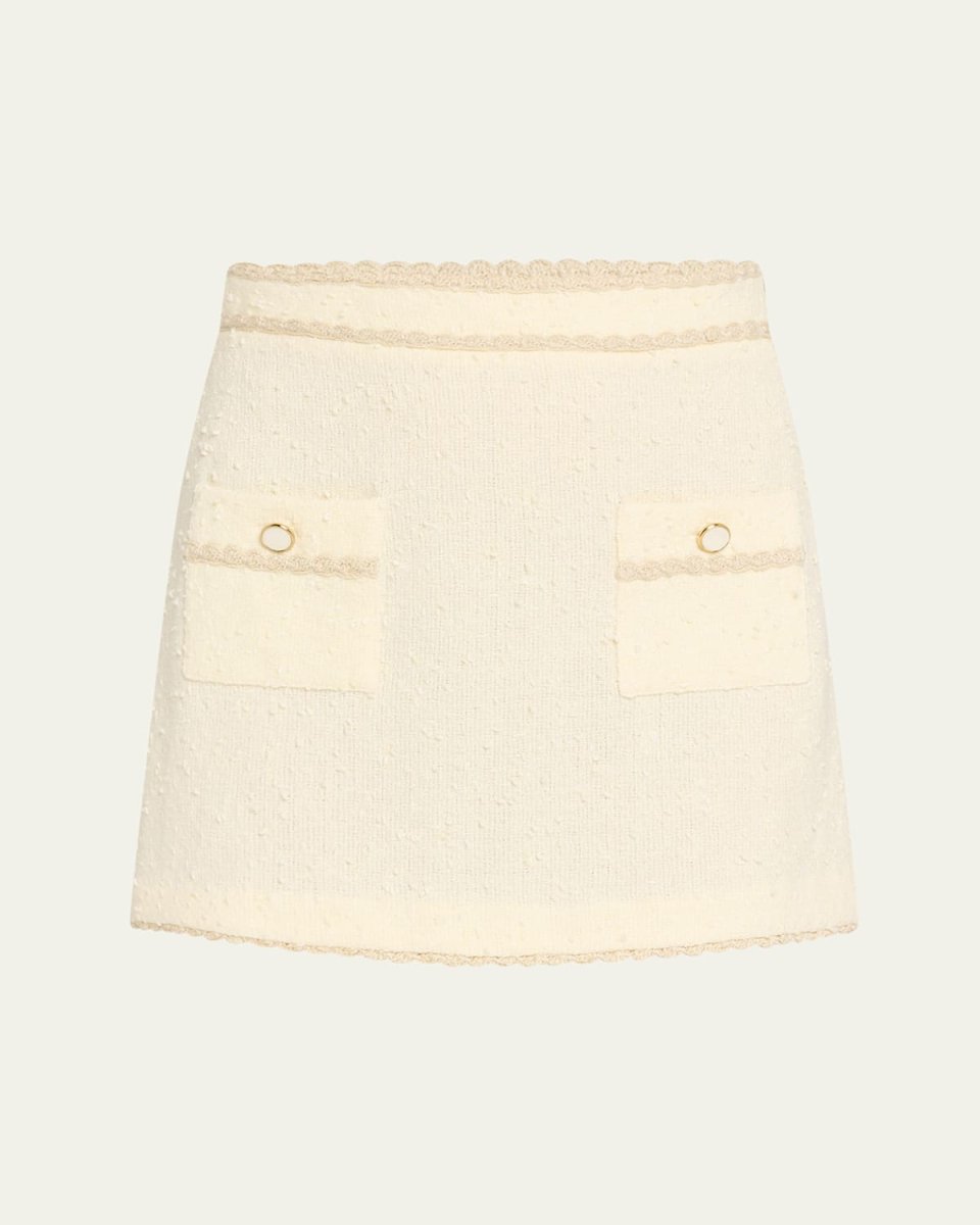 Leighton Boucle Mini Skirt